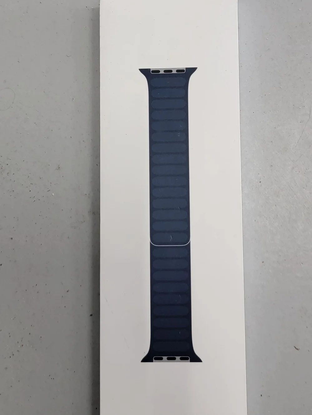 Apple Original Magnetic Watch Link Band, Pacific Blue, 45mm, M/L MTJA3AM/A